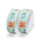 UV Resistant Printable Tyvek Wristbands Adjustable Size
