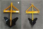 Farm equipment tractor Middle Buster subsoiler