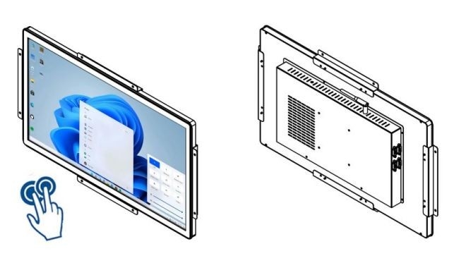 23.8-Inch Windows Interactive Visualization Platform for Smart Home Systems, Manufacturing Equipment, Retail Interfaces, and Digital Advertising