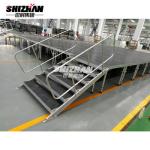 1.22x2.44m Black Aluminum Stage Platforms Outdoor