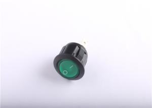 Wholesale Green LED Light Small Rocker Switch With 10000 Cycles Electrical Life from china suppliers