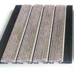 Aluminum Extrusion Entrance Doorway Anti Slip Matting 20MM Height