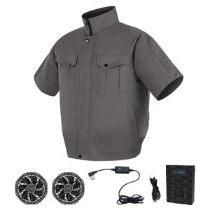 Wholesale Turbo Fan Cooling Shirt XXXL Personal Air Conditioner Shirt For Farming from china suppliers