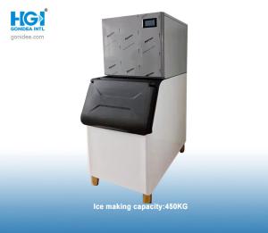 Wholesale Commercial SS304 Automatic Ice Cube Machine R134a 450Kg Water Condensation from china suppliers