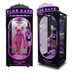 Amusement Game Center Pink Date Cut Prize Machine Coin Operated Big Toy Gift