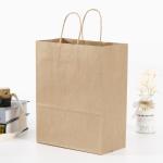 Gift Boutique Paper Bags Bulk Custom Printed For Sandwich Cookie Candy Packing