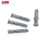 8*40mm Plastic Expansion Anchor Gray Wall Plug Rigid