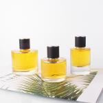 50ml 100ml Cylindrical Transparent Glass Perfume Spray Bottle Cosmetics Sub