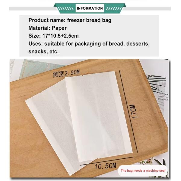 Greaseproof Small Glassine Bag Customized Glassine Bags For Food