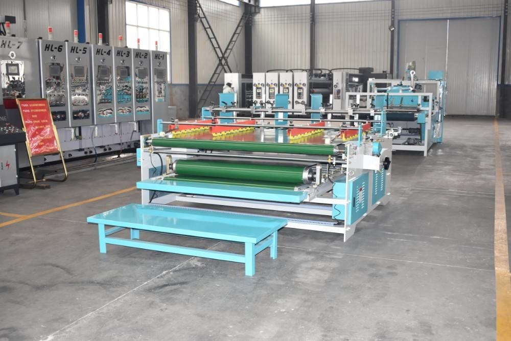 ODM 220V Semi Automatic Box Corrugated Carton Folder Gluer Machine