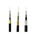 Black 96 Cores ADSS Breakout Fiber Optic Cable Double Outer Sheath For Power