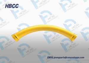Wholesale Stationary long radius Standard concrete pump bend SK flange from china suppliers