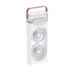 Home Appliance 400ML Dual Head Spray Desktop Air Cooling Mist Humidifier Fan