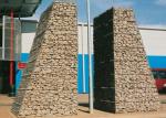 50x50mm Hot Dipped Galvanized Welded Gabion Mesh Baskets Decorative 3.8mm