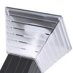 3000k 6000k LED Solar Wall Lights Outdoor With Luminous Battery