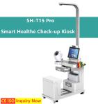 SH-T15 Pro Manufacturer Price Health Care Body Checkup Telemedicine Kiosk Height