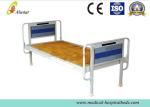 Electronic Powder Coated Simple Medical Hospital Beds Steel Frame Flat bed (ALS