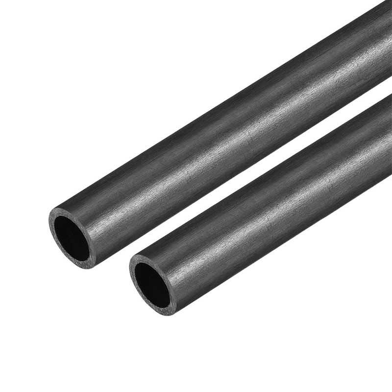 Plain Epoxy Pultruded Carbon Fiber Tube Small Tolerance Range
