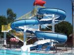 Aqua Park Water City Game Equipment Outdoor Spiral Slide Fiberglass