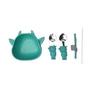 Wholesale Imp Shape Reusable Silicone Baby Feeding Set Non Slip Bpa Free Bowl Customized from china suppliers