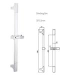 Custom Diameter Stainless Steel ABS Shower Rail For Bathroom Redesign And