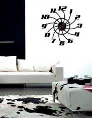 Wholesale Home Decor Removable Diamond Digits Wall Sticker Clock 10D039 from china suppliers