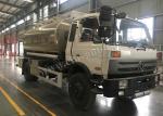 Aviation Kerosene Fuel Dispenser Truck , 10 Tons Gas Delivery Truck Customized