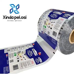 Wholesale Durable Plastic Bag Materials Printed Packaging Film Roll 100 Microns For Potato Chips from china suppliers