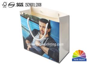 Wholesale Custom Printing Matt Lamination Fashion Art Paper Portable Shopping Bags from china suppliers