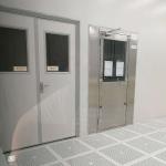 Aluminum GMP Modular Cleanroom Door Anti Corrosion