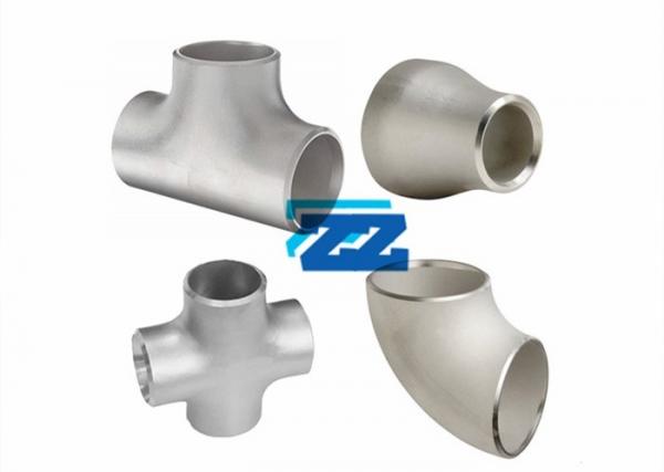 Quality 4 " / 6" Ss Pipe Fittings , ASTM A403 ASME B36 19 Stainless Steel Buttweld Fittings for sale