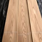 Red Oak Natural Wood Veneer Smooth Surface 0.6mm-1.2mm For Furniture