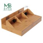 Wholesale Bamboo Eco-Friendly Bedside Storage Box Rack For School Dormitories