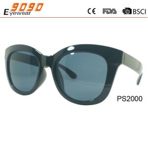 Wholesale Newest Style 2017 Men's plastic Fashionable Sunglasses ,UV 400 Protection Lens from china suppliers