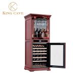 Glass Door Drink Cooler Wine Display Chiller Air Cooling Kitchen Wine Cooler For