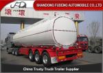 Aluminum 28t Capacity 45000 Liters Fuel Tanker Semi Trailer