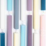 100% Cotton Wick Craft Candle Large Unscented Pillar Candle Set For Home