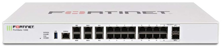 FG-100F 22 x GE RJ45 ports 4 SFP ports 2x 10G SFP FortiLinks Firewall for Security Device