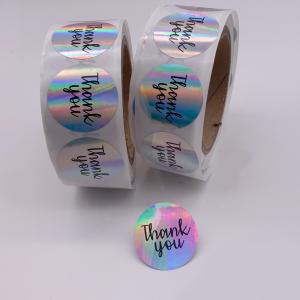 China Waterproof Customized Laser 3D Hologram Sticker , Holographic Vinyl Decal in roll on sale