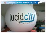 White Round Inflatable Helium Balloons Ball Customized Size CE UL