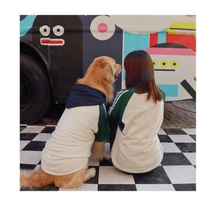 Wholesale Twinning S M Big Dog Cat And Owner Matching Hoodie Sweatshirt from china suppliers