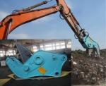 Hydraulic Compact Excavator Attachments , Mini Excavator Shear Attachments