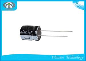 Wholesale High Stability Aluminum Electrolytic Capacitors 47uF / 16V Capacitor FW Series from china suppliers