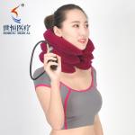 2020Air neck traction travel neck pillow inflatable cervical collar neck brace