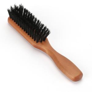 Wholesale Custom LOGO Mens Grooming Kit 100% Natural Beech Wood Grade Beard Brush and Comb Set from china suppliers