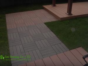 Wholesale 300x300x23mm Outdoor Bamboo Flooring,Decking Tile Unit Series,Matt Finish from china suppliers