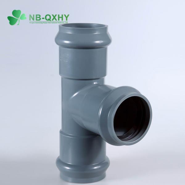 UV Radiation Resistant Pn10/Pn16 Pressure DIN UPVC Pipe Fitting for Africa