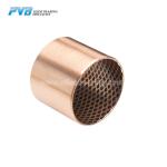 Wrapped Bronze Bearing Wrapped Bronze Bushings With Graphite Lubrication Pocket