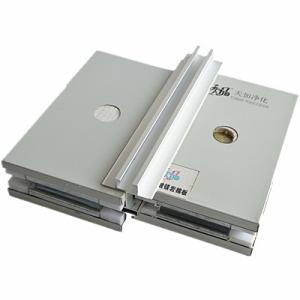 Wholesale Construction Insulation Cleanroom Panels 100mm 150mm Rock Wool Sandwich Panel from china suppliers