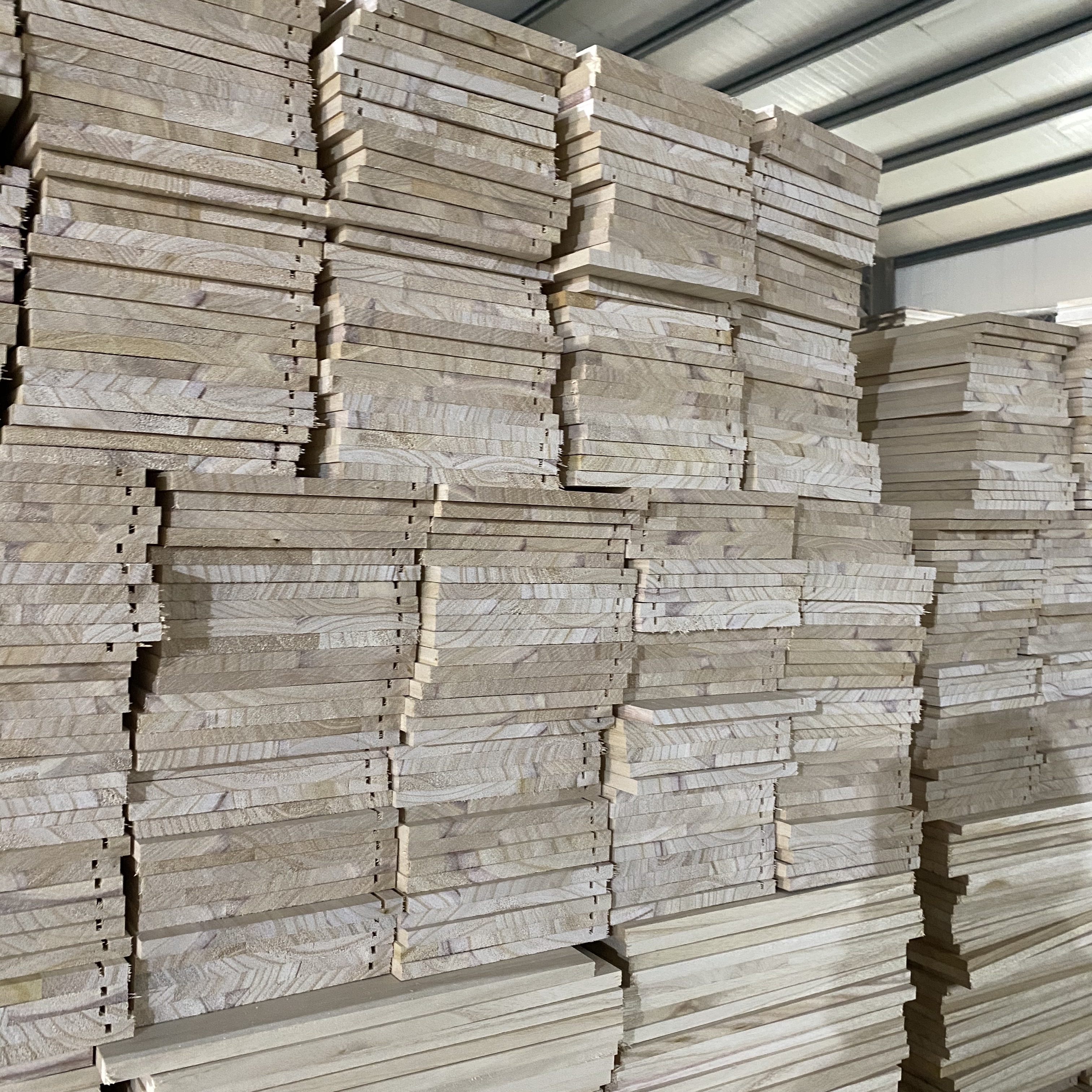 Paulownia Drawer Side Wood Board Slide Natural Wood Or Customized